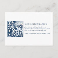 Blaue und weiße Informationen über Hochzeiten