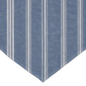 Blaue und weiße Jeans-Optik Tischdecke (Schrägansicht)