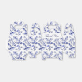 Blaue und weiße Koi Geschenkschachtel (Ungefaltet)