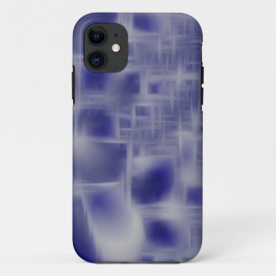 blaue und weiße Krissgrössen Case-Mate iPhone Hülle