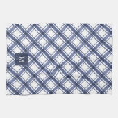 Blaue und weiße Küchentücher (Horizontal)