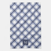 Blaue und weiße Küchentücher (Vertikal)