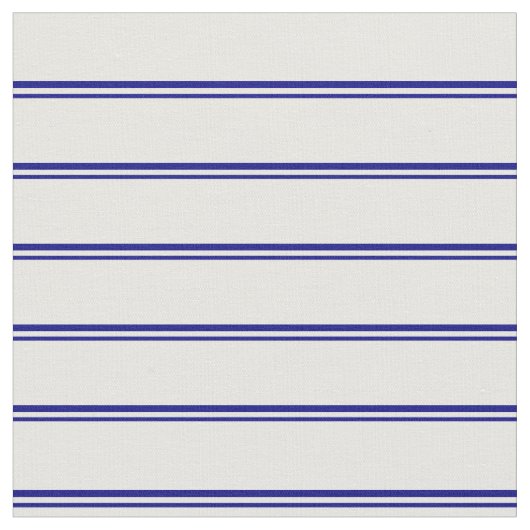 Blaue und weiße Linien Stoff (Nahaufnahme)