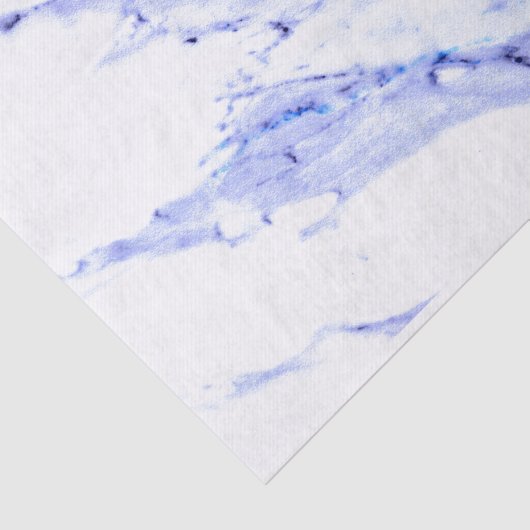Blaue und weiße Marmorplatte Seidenpapier (Ausschnitt)
