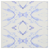 Blaue und weiße Marmorplatte Stoff (Muster)