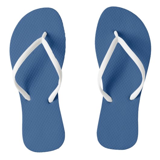 Blaue und weiße Mens Sandalen (Fußbett)