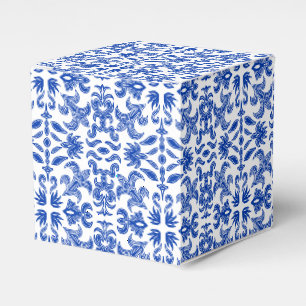Blaue und Weiße Mittelmeer-Geschenkbox Geschenkschachtel