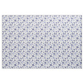 Blaue und weiße Muscheln Stoff (Yard (91,4 cm))