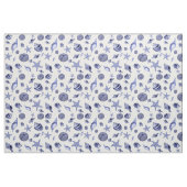 Blaue und weiße Muscheln Stoff (Fat Quarter (45,7 x 55,9 cm))