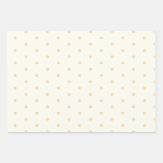 Blaue und weiße Polka-Punkte, blaue Schneeflocken, Geschenkpapier Set (Vorderseite 2)