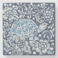 Blaue und weiße Schildkröten-Wald