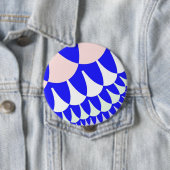 Blaue und weiße Skala Button (Beispiel)