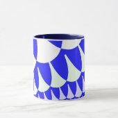 Blaue und weiße Skala Tasse (Zentrum)
