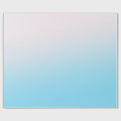 Blaue und weiße Steigung Geschenkpapier (Flach)