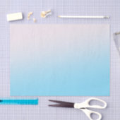 Blaue und weiße Steigung Seidenpapier (Handwerk)