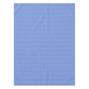 Blaue und weiße Sterne auf Blended Light Blue Tischdecke