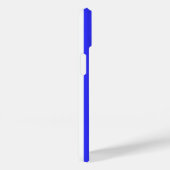 Blaue und weiße Streifen Case-Mate iPhone Hülle (Rückseite / Rechts)