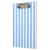 Blaue und weiße Streifen Klemmbrett (Links)
