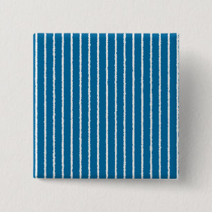Blaue und weiße Streifen mit ungefärbten Linien Button