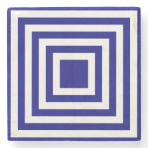 Blaue und weiße Streifen