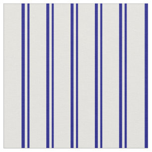 Blaue und weiße Streifen Stoff