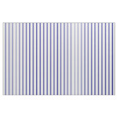 Blaue und weiße Streifen Stoff (Fat Quarter (45,7 x 55,9 cm))