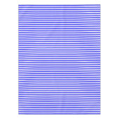 Blaue und weiße Streifen Tischdecke (Vorderseite)