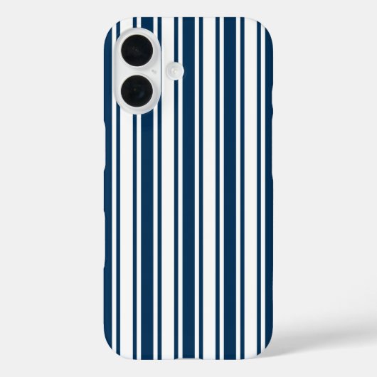 Blaue und weiße Süßigkeiten Case-Mate iPhone Hülle (Rückseite)