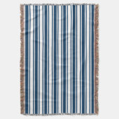 Blaue und weiße Süßigkeiten Decke (Vorderseite Vertikal)