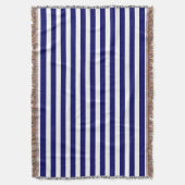 Blaue und weiße Süßigkeiten Decke (Vorderseite Vertikal)