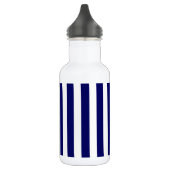 Blaue und weiße Süßigkeiten Edelstahlflasche (Links)