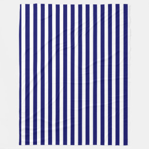 Blaue und weiße Süßigkeiten Fleecedecke