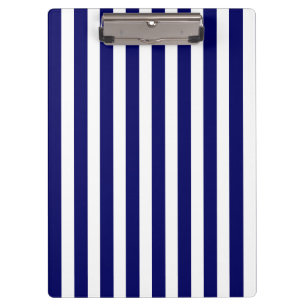 Blaue und weiße Süßigkeiten Klemmbrett