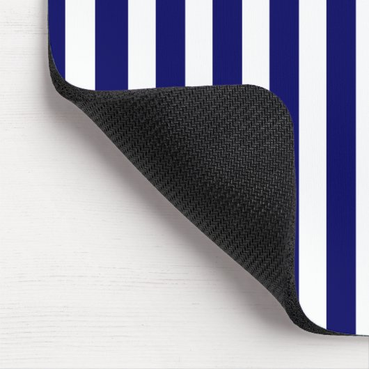 Blaue und weiße Süßigkeiten Mousepad (Ecke)