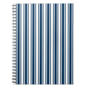 Blaue und weiße Süßigkeiten Notizblock