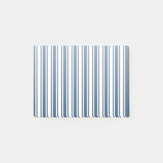 Blaue und weiße Süßigkeiten Post-it Klebezettel (Vorderseite)