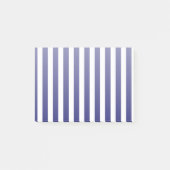 Blaue und weiße Süßigkeiten Post-it Klebezettel (Vorderseite)