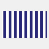 Blaue und weiße Süßigkeiten Rechteckiger Aufkleber (Vorderseite)