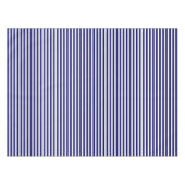 Blaue und weiße Süßigkeiten Tischdecke (Vorderseite (Horizontal))