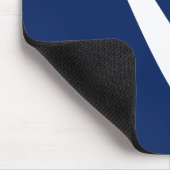 Blaue und weiße Welle Mousepad (Ecke)