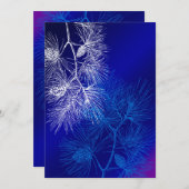 Blaue und weiße Winterkiefer (Vorne/Hinten)