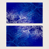 Blaue und weiße Winterkiefer (Vorne & Hinten)