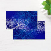 Blaue und weiße Winterkiefer (Schreibtisch)