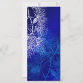 Blaue und weiße Winterkiefer (Rückseite)