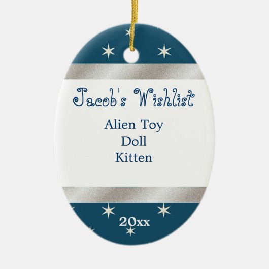 Blaue und weiße Wunschzimmereinrichtung Keramikornament (Vorne)