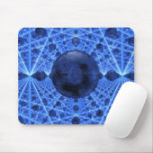 Blaue Unendlichkeit Mousepad (Mit Mouse)