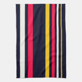 Blaue Uniform Streifen Geschirrtuch (Vertikal)