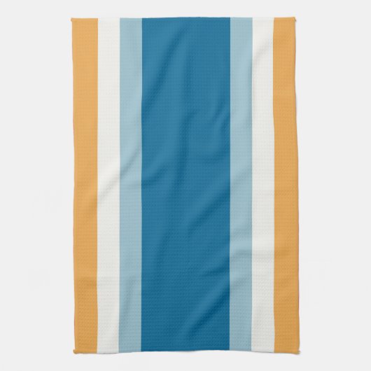 Blaue Uniform Streifen Geschirrtuch (Vertikal)