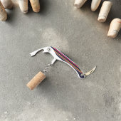 Blaue Uniform Streifen Kellnermesser