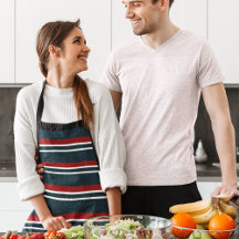 Blaue Uniform Streifen